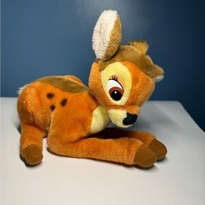 Vintage Disney Land Walt Disney World BAMBI Deer Plush Stuffed Animal 12"